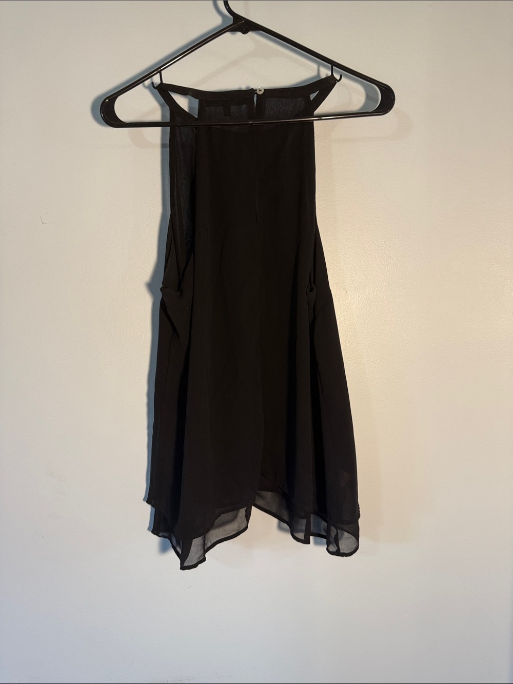 Embellished Black Sleeveless Tunic with Aztec Center Panel - Picture 2 of 2